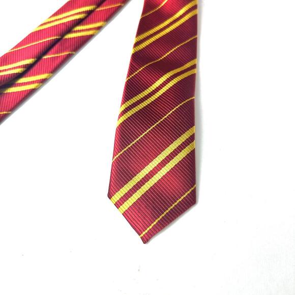 Classic Red and Yellow Striped Tie "Harry Potter Tie - Picture 3 of 12